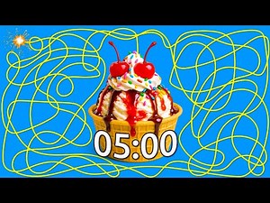 5 Minute Ice Cream Timer 🍦💥 | Sweet Explosion!!!