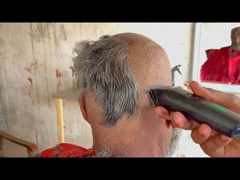 Full Clean Head Shave & Beard Setting | Machine + Scissor Grooming Transformation | Madni Hair Salon