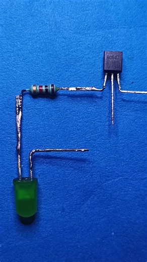 Touch Sensor using BC547 transistor 🌟 | BC547 transistor projects | #DIY Electronics |🙏