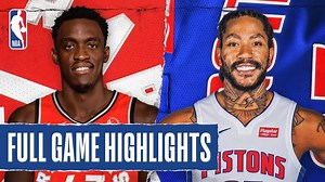 60K views · 18 reactions | The Raptors overcame the Pistons in Detriot as Pascal Siakam led with 30 points, 7 boards and 4 dimes! #WeTheNorth | NBA | Facebook
