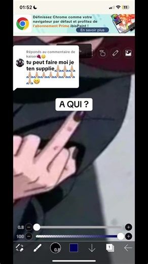 Réponse à @kaiser🍇🤫