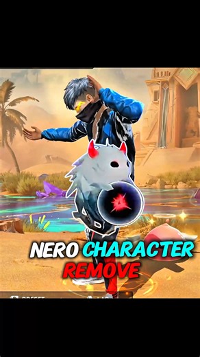 20Sec= FINALLY NERO CHARCTER REMOVE ❌😱☠️ #shortsfeed #max111 #tondegamer #freefiremax #maxjax