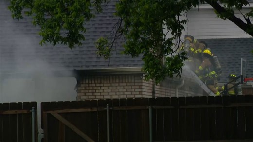 Three injured after possible lightning strike sparks house fire in Texas