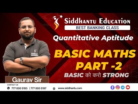Intro & Basic Maths Part 02