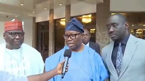 Senators Akpabio, Jarigbe speak on reasons behind Jarigbe's defection from the PDP to the ruling APC. Take a listen 🎶 | Philip Obin