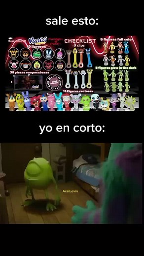 Chamba y memes: Vualá FNAF en Monsters University