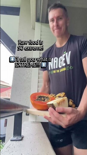 Raw food is so extreme!