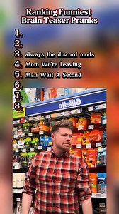 Brain teaser pranks #ranking #top5 #top10 #prank #bestmoments #moments #funnyvideos #fyp | FunniesLaughs