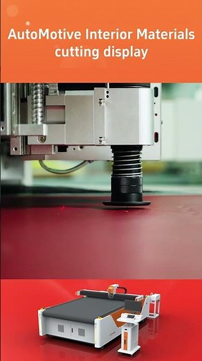 Fully Automated Automotive Interior Vibrating Knife Cutting Machine