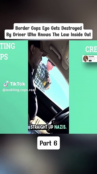 Driver Confronts Border Cops on Legal Rights