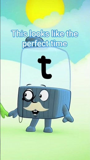 alphablock t scream #funny #animation #memes #animationmeme #comedy #alphablocks