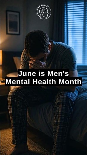 June is Men’s Mental Health Month. #mentalhealthformen #mentalhealthawareness #therapyformen