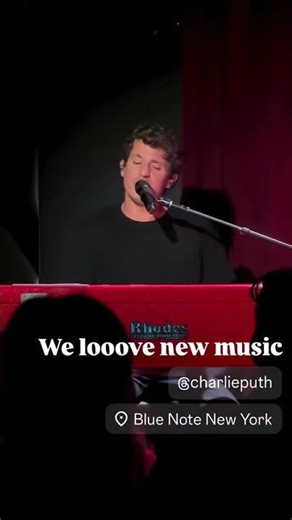 Charlie Puth performing “Beat Yourself Up” at Whatever’s Clever Night 3 | September 27, 2025