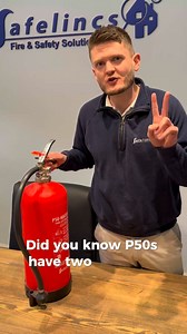 Why do P50's have two pressure gauges? #P50FireExtinguisher #Manufacturing #PFASFree #FireExtinguishers #ExtinguisherManufacturing | Safelincs Fire & Safety