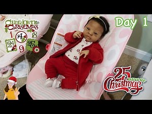Reborn Countdown to Christmas! Changing Baby Dakota - Day 1 | Kelli Maple
