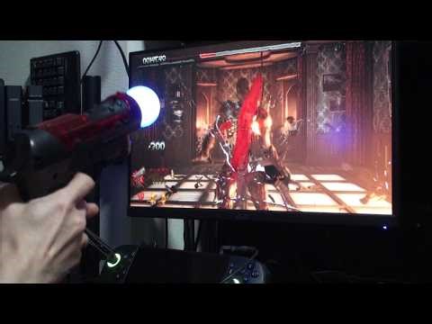 THE HOUSE OF THE DEAD: Remake Stearm で PSMove を ガンコンとしてプレイ
