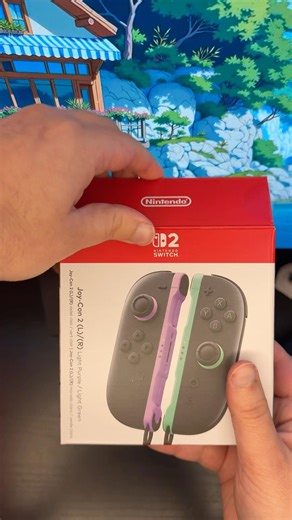 Unboxing the NEW Light Purple & Light Green Switch 2 Joy-Cons