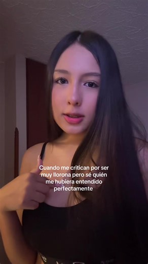 Llorona: Cuando me critican, sé quién me entiende