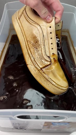 DIY Custom Coffee Dyed Vans: Step-by-Step Guide