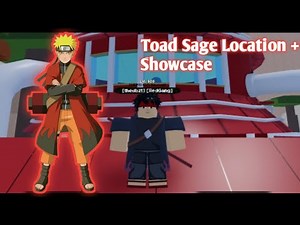 Shindo Life | Toad Sage Location + Showcase