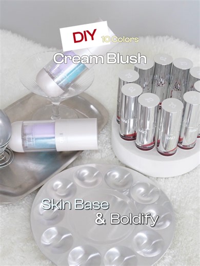 DIY 10 Color Cream Blush Tutorial