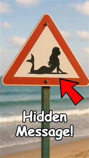 The Mystery Behind This Mermaid Sign ⚠️🧜‍♀️