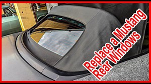 DIY: How To Replace The Back Window In A 1994-2004 Mustang Convertible - BangShift.com