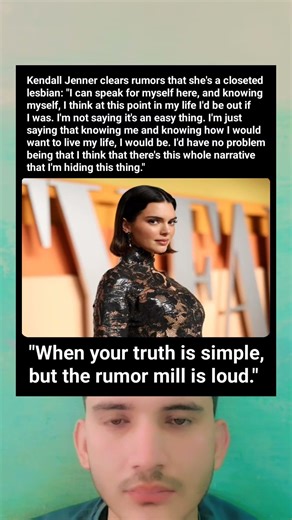 Kendall Jenner Clears Lesbian Rumors: ‘I’d Be Out if I Was’