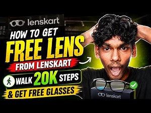 How to Get FREE Lenskart Lens & Frame | Walk 20,000 Steps & Claim FREE Glasses! 🔥