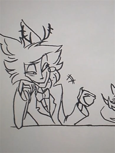 Hazbin Hotel: Vox's Charm and Alastor Love