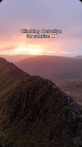 35K views · 17 reactions | Sunrise on Striding Edge - Helvellyn ...