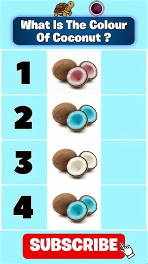 What Is The Colour Of Coconut ?