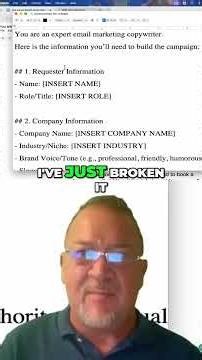 ChatGPT Email Marketing: FREE Prompt for Campaigns! #shorts