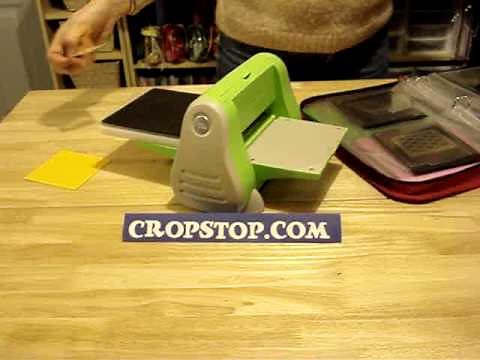 How to use Sizzix Simple Impressions in a Cuttlebug Machine