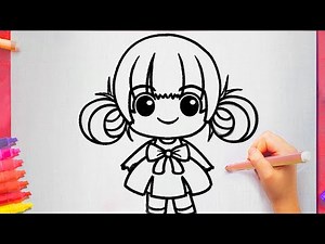 Comment Dessiner Une Petite Fille Facilement