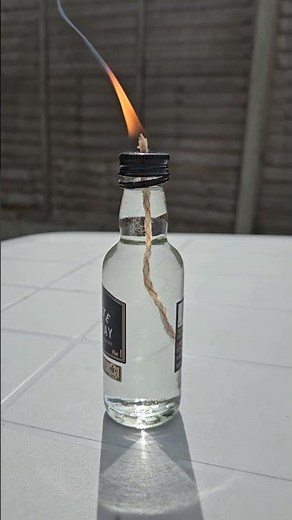 DIY Citronella Oil Lamp