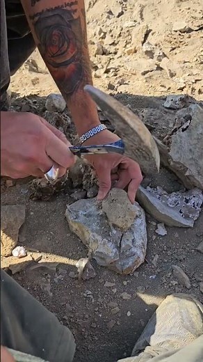 💎 Mining Ancient Rocks and Found Rare Gemstone Worth Thousands! #youtubeshorts #gemstones #shorts