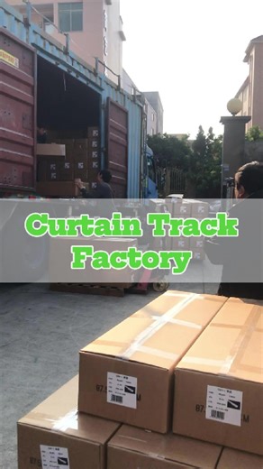 A day when factory curtain tracks are packed, loaded onto vehicles and dispatched. #curtains #curtaintrack #curtainrail #curtainfactory #factory