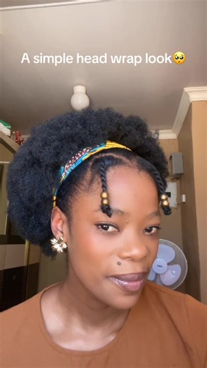 Stylish Headwrap Ideas for 4C Afro Hair