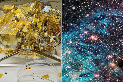 James Webb Space Telescope Observes Milky Way's Star-Forming Region Sagittarius C with NIRCam