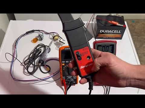 Snap-on EETA308D Low Amp Probe, EEDM503D Multi Meter