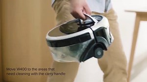 Watch ILIFE Shinebot W400 Floor Washing Scrubbing Robot for Hard Floor, Dual 0.9L Water Tank on Amazon Live