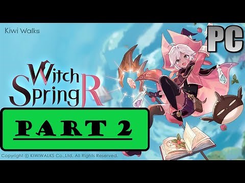 WitchSpring R Gameplay Walkthrough Part 2 - No Commentary (FULL GAME)