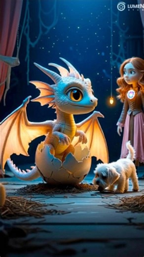 The Baby Dragon Was Born 🐉💖… And She Went “Awww” | Fantasy Short ep-31