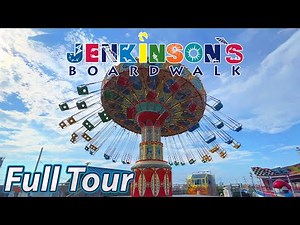 Jenkinson's Boardwalk & Amusement Park (Point Pleasant Beach, NJ) | Full Tour