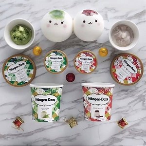 Share happiness with your loved ones with Häagen-Dazs New Limited Edition Flavours: 🍧 Azuki Mochi 🍵 Green Tea Mochi Available at Häagen-Dazs stores and selected supermarkets nationwide! Grab yours now! | Häagen-Dazs