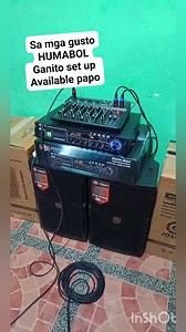 67K views · 539 reactions | Sa mga gusto HUMABOL available papo ganito set up | Jay-ar sound and lights electronic parts | Facebook