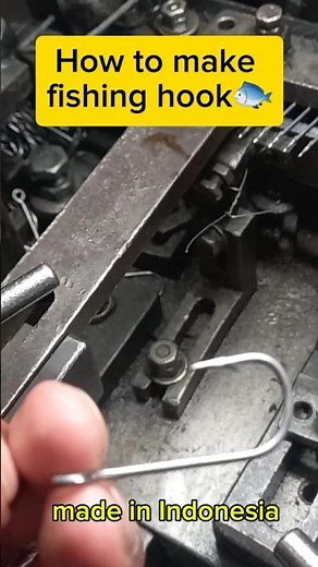 How to make fishing hook 🐟 How do fishing hook machines work?