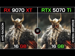 RX 9070 XT VS RTX 5070 Ti + Ryzen™ 7 9800X3D : TEST IN 20 GAMES
