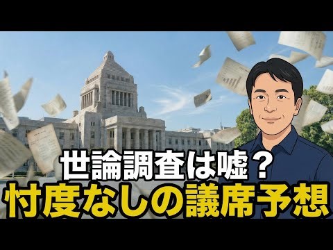 【図でわかる】選挙前日！メディアが報じない「本当の議席予想」と大逆転シナリオ